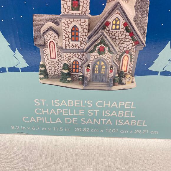 Carole Town Collection St. Isabel's Chapel EUC With Foam & Box - Picture 8 of 12